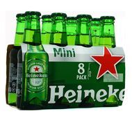 Heineken Bière blonde 5°, 8x15cl