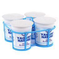 Ferme de Viltain Yaourt Nature Allégé, Lot de 4x125g
