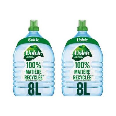 Volvic Eau minérale naturelle, Lot de 2x8L