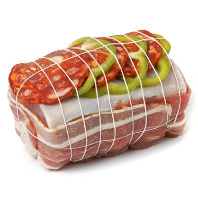 Leguelier Rôti de Porc au Chorizo, environ 800g