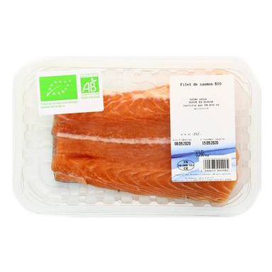 Norocéan Filet de Saumon Bio, Environ 300g