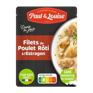 Paul & Louise - Envie du Jour Filets de Poulet à l'Estragon, 180g