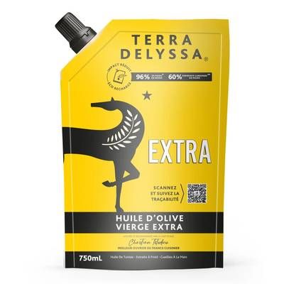 Terra Delyssa Recharge d'Huile d'Olive Vierge Extra, 75cl