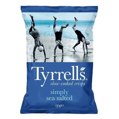 Tyrrell's Chips finement salées, 150g