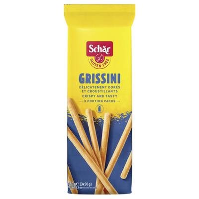 Schär Grissini à l'huile d'olive sans gluten, 3x50g