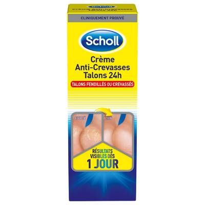 Scholl Crème Anti-Crevasses Talons 24h, 60ml