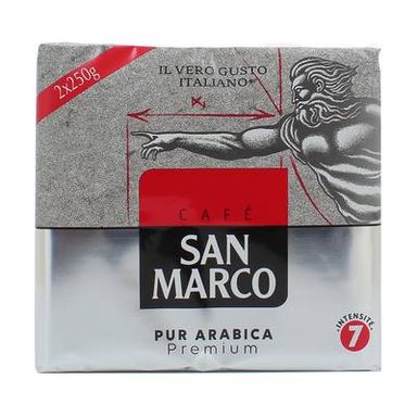 San Marco Café Moulu Arabica, 2x250g