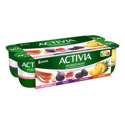 Activia Yaourts panachés, 8x125g