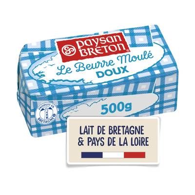 Paysan Breton Beurre moulé doux, 500g