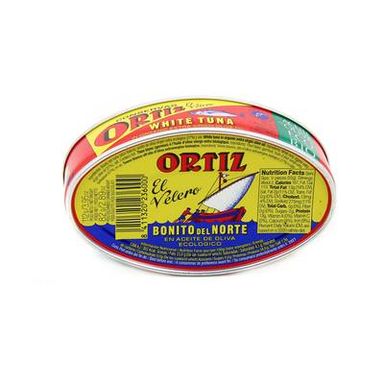 Ortiz Thon blanc germon à l'huile d'olive bio, 112g