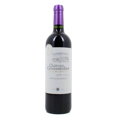 Bordeaux supérieur rouge AOC Château Grossombre, 75cl