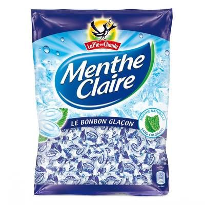 La Pie qui Chante Menthe claire - Le bonbon glaçon, 360g