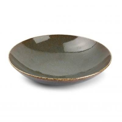 BonBistro Assiette creuse vert Cirro, 21xH5 cm