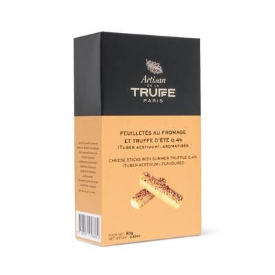 Artisan de la Truffe - Paris Feuilletés au fromage et truffe d'été (0,4%), 80g
