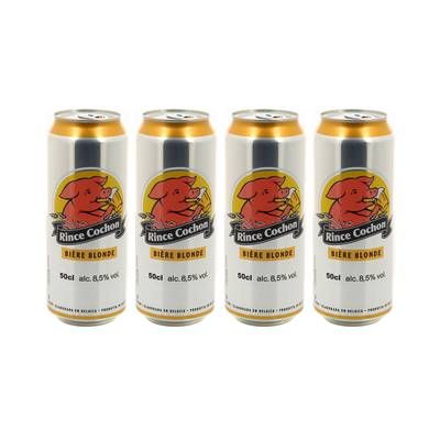 Rince Cochon Bière blonde 8.5°, Lot de 4x50cl
