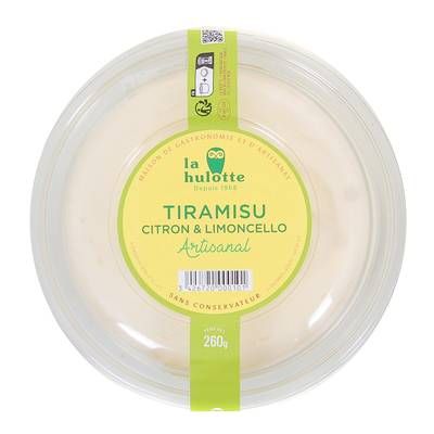 La Hulotte Tiramisu Citron & Limoncello Artisanal, 260g