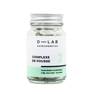 D-Lab Complexe de pousse - Nutrition intense & Activité du bulbe - Compléments Alimentaires, 56 comprimés