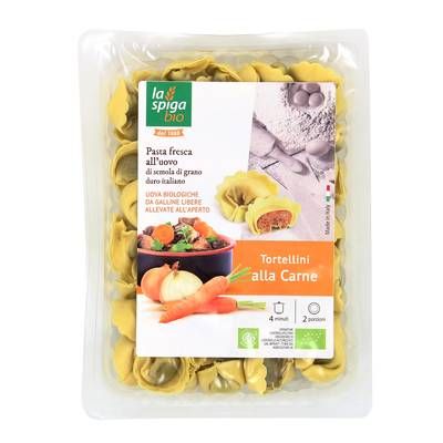 La Spiga Bio Tortellini à la Viande, Bio, 250g