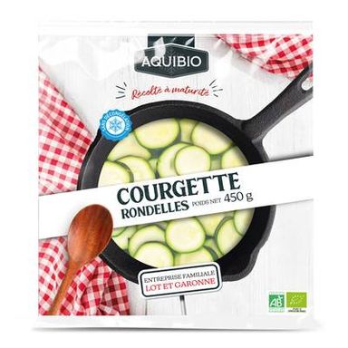 Aquibio Courgettes Bio, 450g