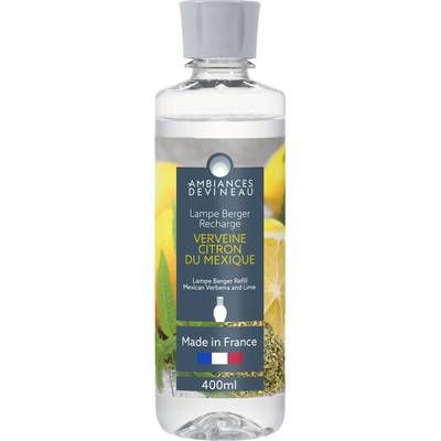 Ambiances Devineau Recharge lampe Berger verveine citron du Mexique, 400ml