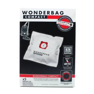Wonderbag Sacs aspirateurs compact- WB305120, 5  sacs