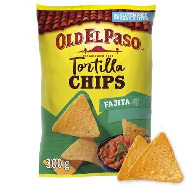 Old el Paso Tortillas Chips Fajita, 300g