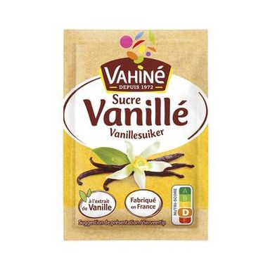Vahine Sucre vanillé, 5 sachets