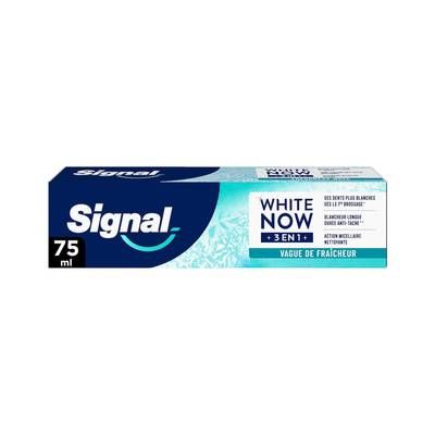 Signal Dentifrice White Now 3 en 1, 75ml