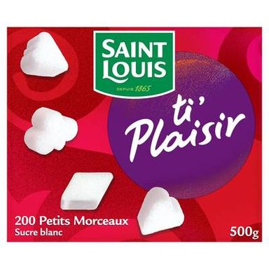 Saint Louis Sucre blanc en morceaux - Ti Plaisir, 500g
