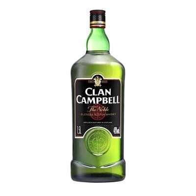 Clan Campbell Blended scotch whisky 40°, 1,5L