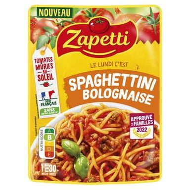 Zapetti Spaghettini Bolognaise Express, 300g