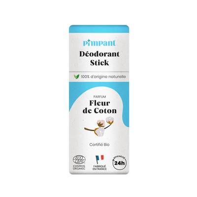 Pimpant Déodorant Fleur de Coton Solide, 50g