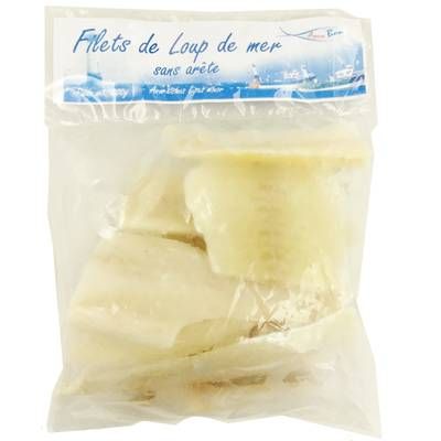 Aquabon  Filets de loup de mer sans arête, 500g