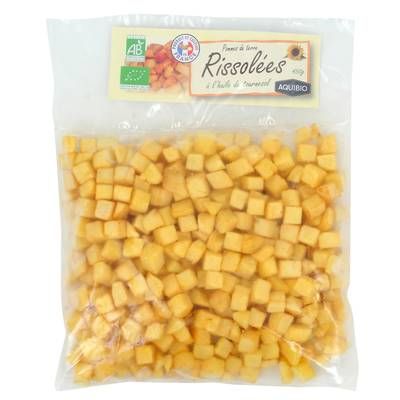 Aquibio Pommes de terre rissolées bio, 450g