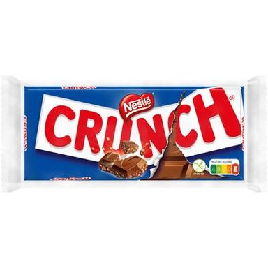 Crunch Chocolat au Lait et Riz Soufflé, 2x100g