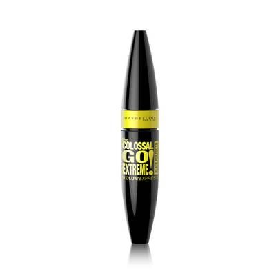 Gemey Maybelline Mascara yeux volum colossal go extrême perfecto noir nu, Noir extrême