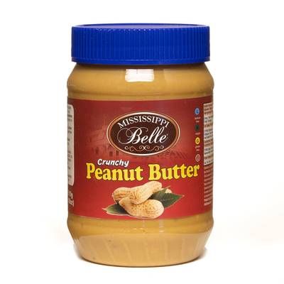 Mississippi belle Beurre de cacahuète croquant- Peanut Butter Crunch, 510g