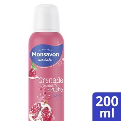 Monsavon Déodorant spray Grenade tellement fraîche, 200ml