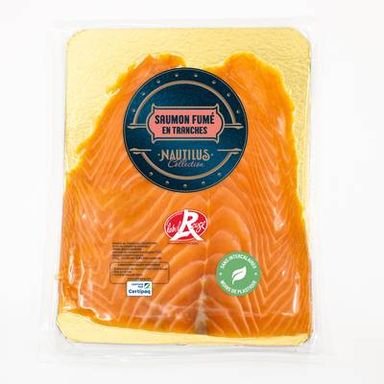 Nautilus Collection Saumon Fumé Ecosse Label Rouge, 4 tranches - 160g