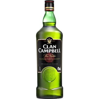 Clan Campbell Blended scotch whisky 40°, 1L
