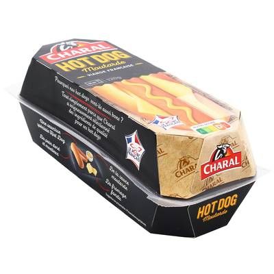 Charal Hot Dog Moutarde, 120g