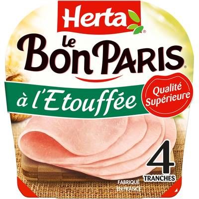 Herta Le Jambon de Paris à l'Etouffée, 4 tranches - 170g
