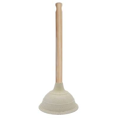 Arvix Débouche évier bois et caoutchouc petit, 12 cm