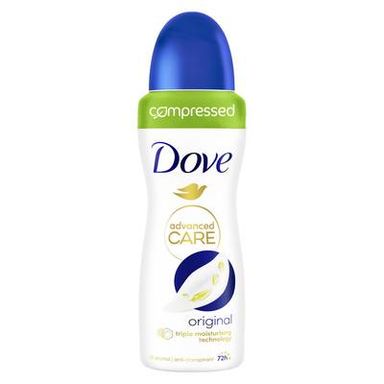 Dove Déodorant spray Advanced Care Original Compressé, 100ml