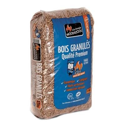 Woodstock Granulés de bois - Pellets de Qualité Premium, 15kg