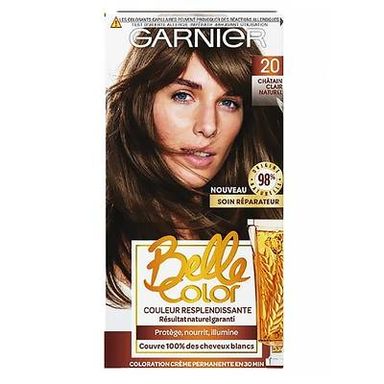 Garnier Coloration Belle Color, N°20 Châtain Clair