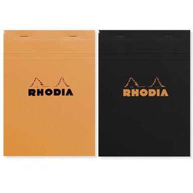 Rhodia Un Bloc-notes 14,8 x 21 cm petits carreaux N°16, 160  pages