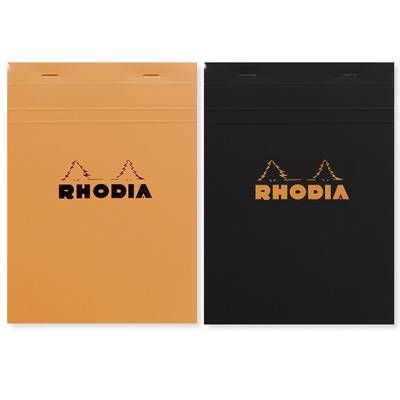 Rhodia Un Bloc-notes 14,8 x 21 cm petits carreaux N°16, 160  pages