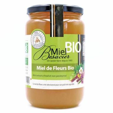 Miel Besacier Miel de fleurs biologique, 1kg