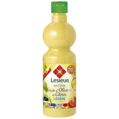 Lesieur Sauce Crudités Légère Huile d'Olive et Citron, 50cl